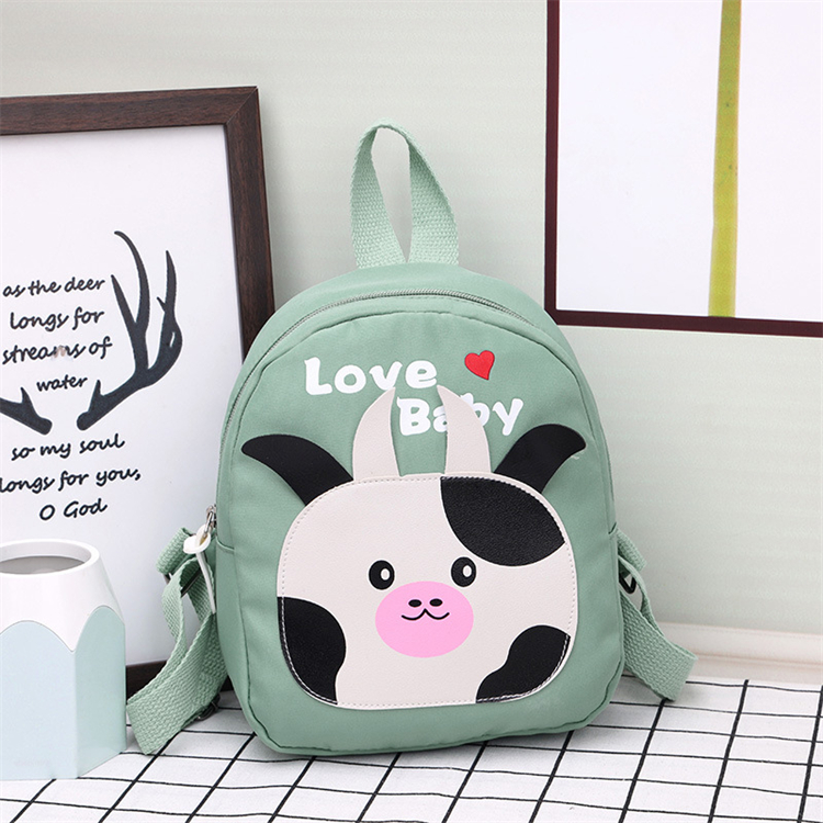 handmade cute design personalized 3d cartoon fashion kids zoo animal backpack