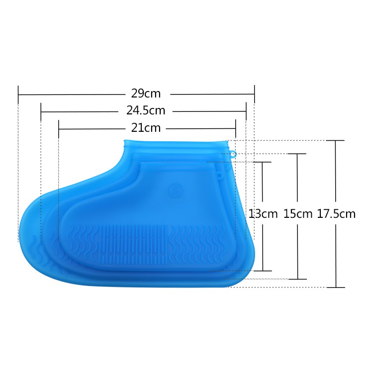Small Size   Outdoor Waterproof Silicone Shoes Covers Men And Women Use Anti Slip Rain Shoes Covers