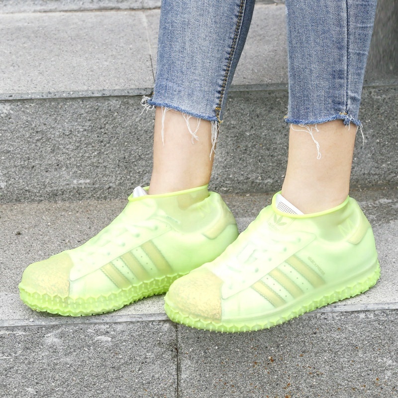 Shoe Cover Outdoor Shoe Protectors Reusable Rain Boots Silicone Waterproof Shoe Covers