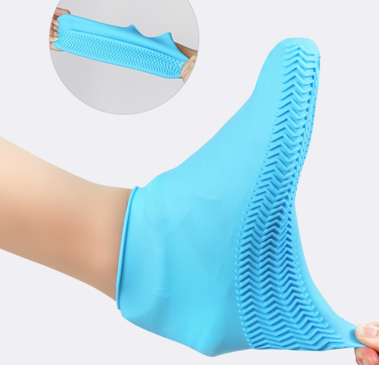 Drop Shipping Rain Protector Waterproof Tasteless Anti Slip High Elastic Silicone Shoes Cover