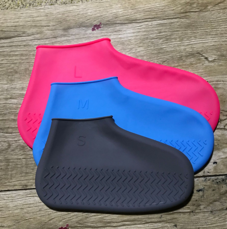 Drop Shipping Rain Protector Waterproof Tasteless Anti Slip High Elastic Silicone Shoes Cover