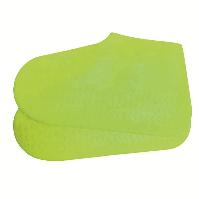  Outdoor Shoe Protectors Reusable Anti-slip Silicone Rubber Protective Boot Sport Rain Shoe Cover