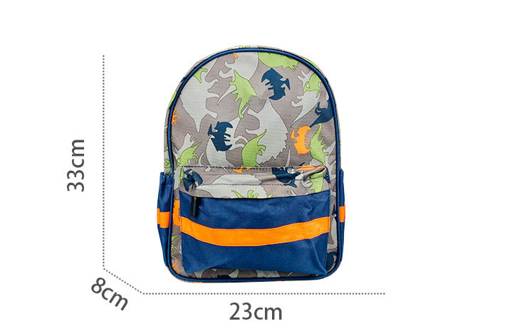 School Students Bag Backpack For Girl And Boys  Dinosaur Print Kids Backpack Cartoon Shoulder Bags Kids
