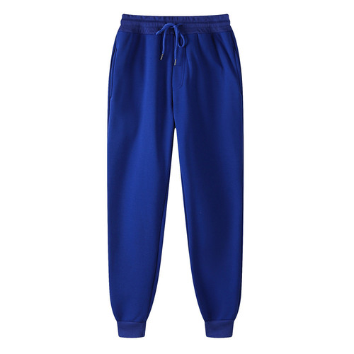   solid color sweatpants Fitted French Terry Stacked fleece trousers Men's Sweatpants men jogger pants