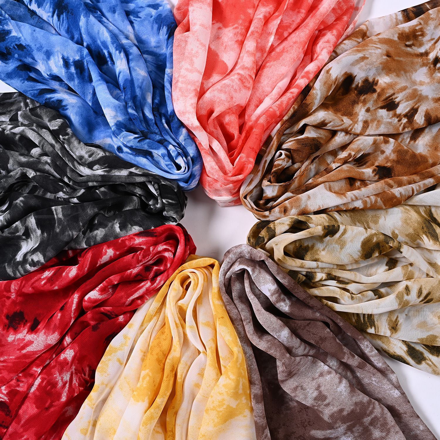 Chiffon Printed Autumn And Winter Fashion Style Women's Warm Fashion Long Scarf