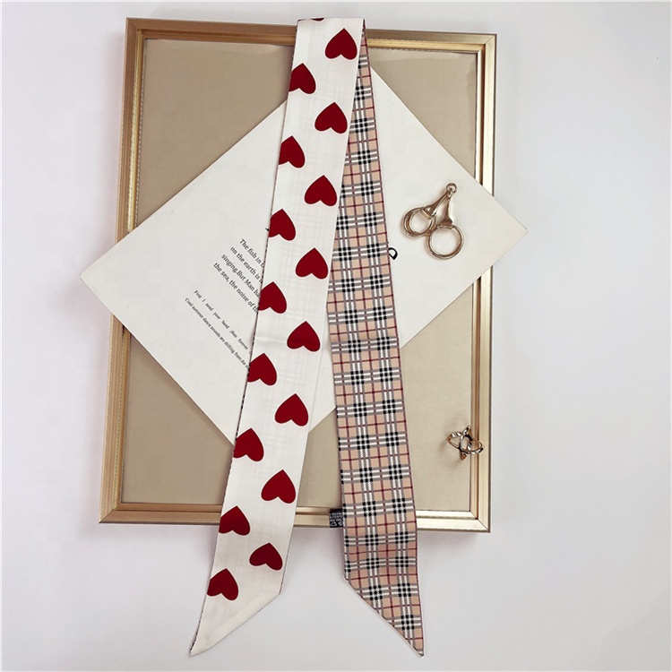 105x6cm Women Fashion Hair Band Bandana Shawl Lady Office Neck Scarf