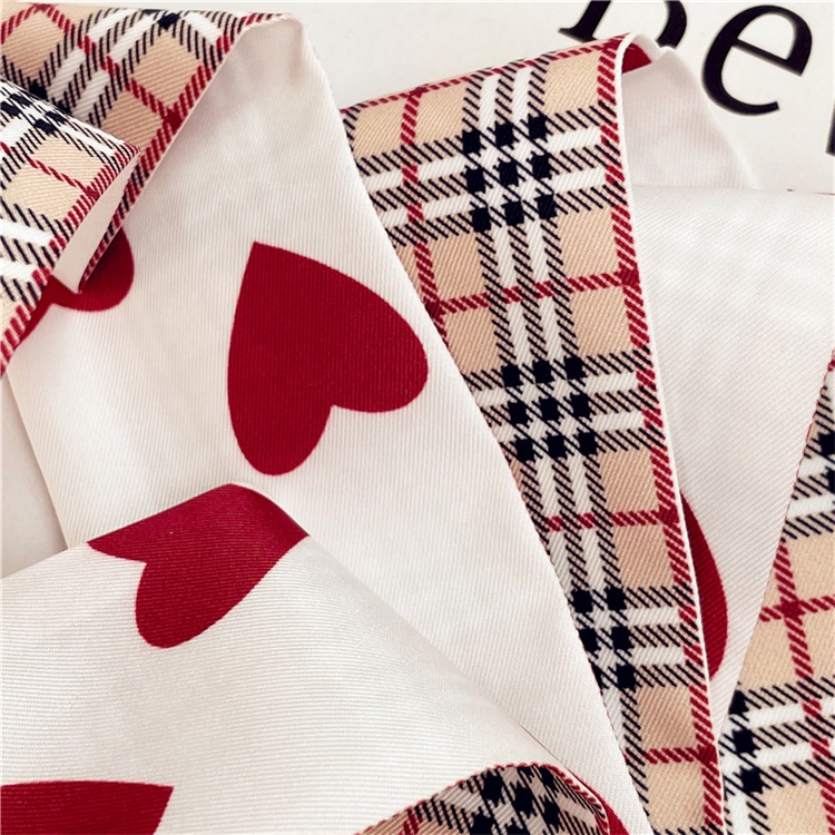 105x6cm Women Fashion Hair Band Bandana Shawl Lady Office Neck Scarf