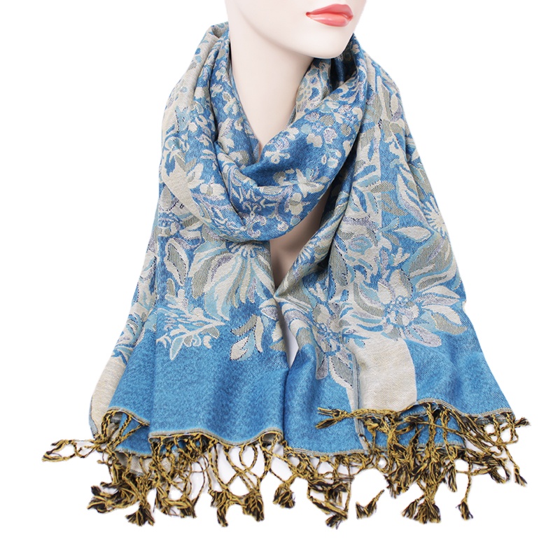 Multi-Color Spot Fashion Women's Scarf Jacquard Cashew Floral Scarf Shawl Women's Long Scarf