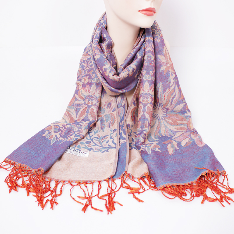 Multi-Color Spot Fashion Women's Scarf Jacquard Cashew Floral Scarf Shawl Women's Long Scarf