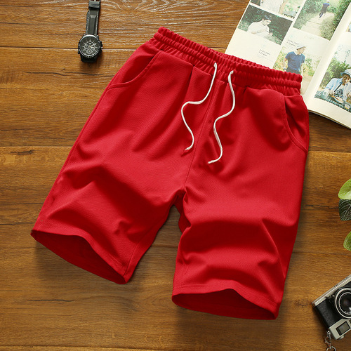 Everland Five-Minute Pants Male Summer Beach Pants Male Leisure Running Sports Shorts Straight Leg Trousers
