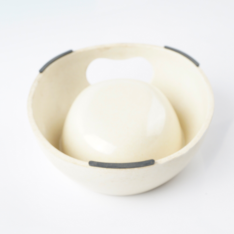 New Biodegradable Bamboo Fiber Small Animals Pet Water Bowl Dog Feeding Bowls