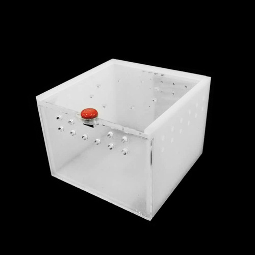 Spider Box Plastic Terrarium Breeding Case For Gecko Lizard Scorpion Unicorn Insect Black Acrylic Reptile Cage