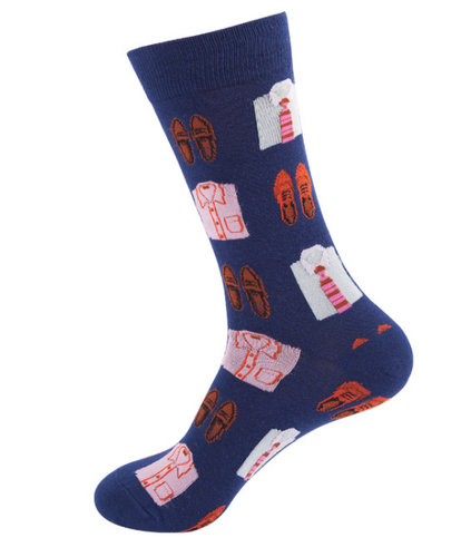 New design womens cute cotton stockings popular sublimation  socks men tube skateboard autumn winter trend socks