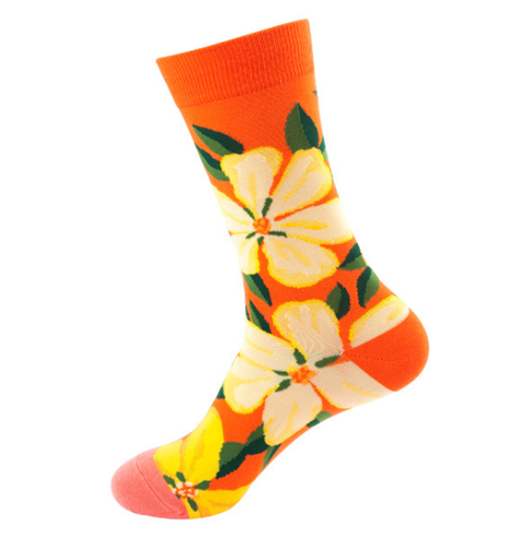 New design womens cute cotton stockings popular sublimation  socks men tube skateboard autumn winter trend socks