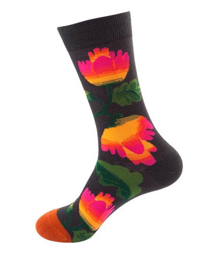 New design womens cute cotton stockings popular sublimation  socks men tube skateboard autumn winter trend socks