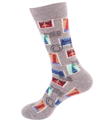 New design womens cute cotton stockings popular sublimation  socks men tube skateboard autumn winter trend socks