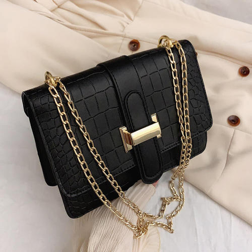 Stylish Women's Single Shoulder Messenger Bag Small Chain Handbag with Fashionable Design