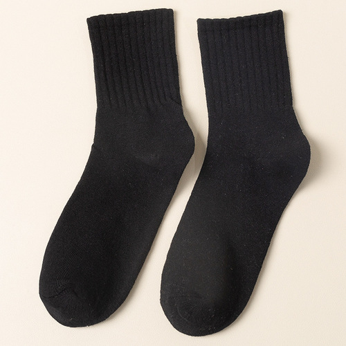 high quality low MOQ 100% cotton socks men women   crew socks  socks