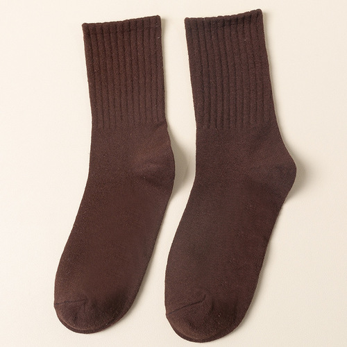 high quality low MOQ 100% cotton socks men women   crew socks  socks