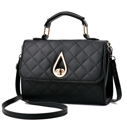 Best Selling Women's Fashion Shoulder Bag PU Leather Minimalist Crossbody Messenger with Square Design