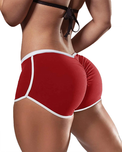 Women pole dance Shorts Elasticated Seamless Fitness Push Up Gym Training Scrunch Back Shorts