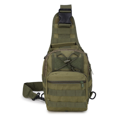 Costom  Outdoor Sports Mil Camping Messenger Chest Pack Single Shoulder Tactical Crossbody Sling Bag