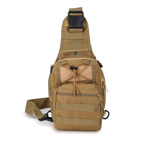 Costom  Outdoor Sports Mil Camping Messenger Chest Pack Single Shoulder Tactical Crossbody Sling Bag