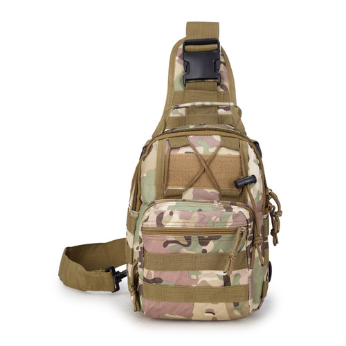 Costom  Outdoor Sports Mil Camping Messenger Chest Pack Single Shoulder Tactical Crossbody Sling Bag