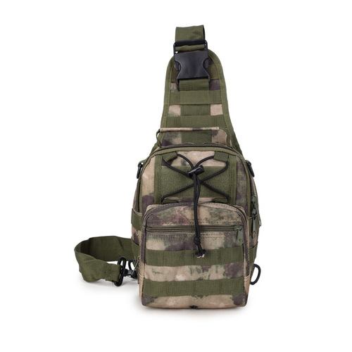 Costom  Outdoor Sports Mil Camping Messenger Chest Pack Single Shoulder Tactical Crossbody Sling Bag