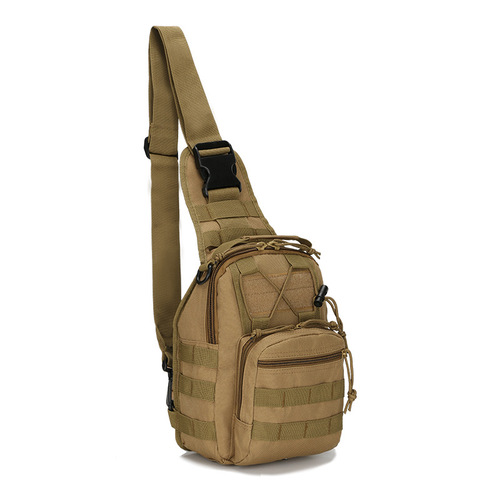 Tactical Messenger Crossbody Bag Oxford Tactical Chest Bag Single Shoulder Molle Pouch Men Tactical Sling Pouches Bags