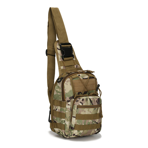 Tactical Messenger Crossbody Bag Oxford Tactical Chest Bag Single Shoulder Molle Pouch Men Tactical Sling Pouches Bags