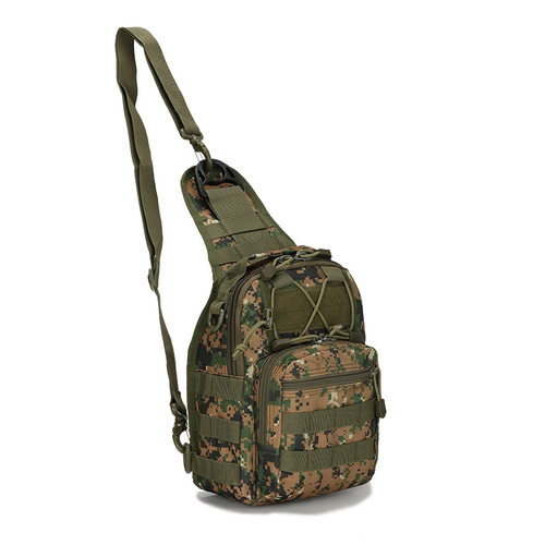 Tactical Messenger Crossbody Bag Oxford Tactical Chest Bag Single Shoulder Molle Pouch Men Tactical Sling Pouches Bags