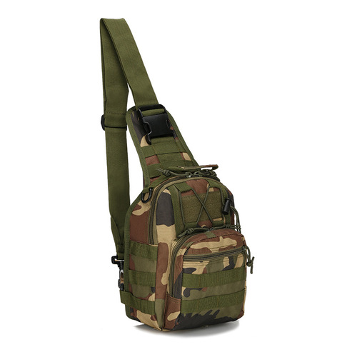 Tactical Messenger Crossbody Bag Oxford Tactical Chest Bag Single Shoulder Molle Pouch Men Tactical Sling Pouches Bags