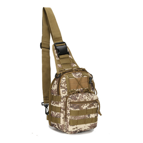 Tactical Messenger Crossbody Bag Oxford Tactical Chest Bag Single Shoulder Molle Pouch Men Tactical Sling Pouches Bags