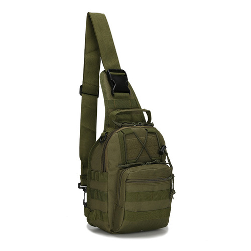Tactical Messenger Crossbody Bag Oxford Tactical Chest Bag Single Shoulder Molle Pouch Men Tactical Sling Pouches Bags