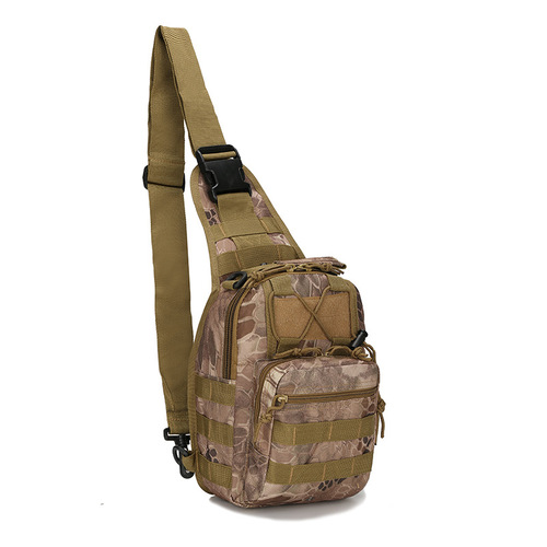 Tactical Messenger Crossbody Bag Oxford Tactical Chest Bag Single Shoulder Molle Pouch Men Tactical Sling Pouches Bags