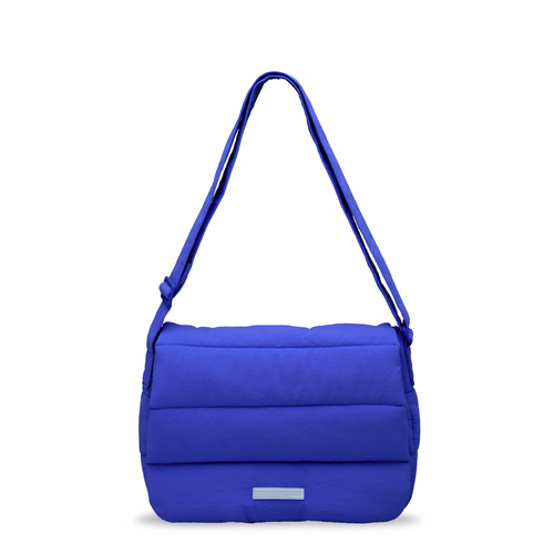 Woman Fashion  Poofy Sling Purse Bag Puffy Cross body Shoulder Tote Nylon Quilted Puffer Handbag
