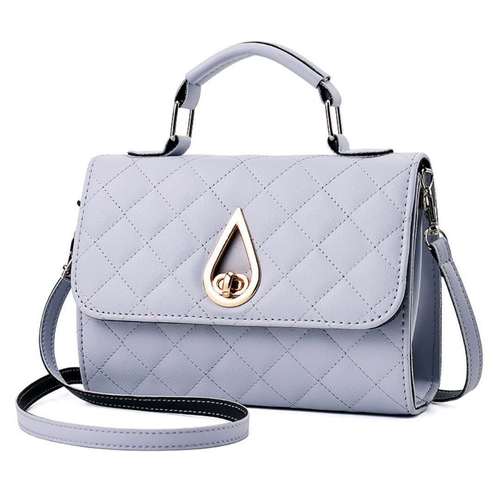 Women’s Trendy PU Leather Messenger Bag Fashion Solid Color Crossbody Handbags for Ladies