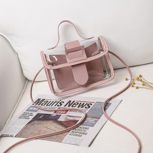 Transparent Jelly Handbags for Women & Girls Stylish See Through Shoulder Bags