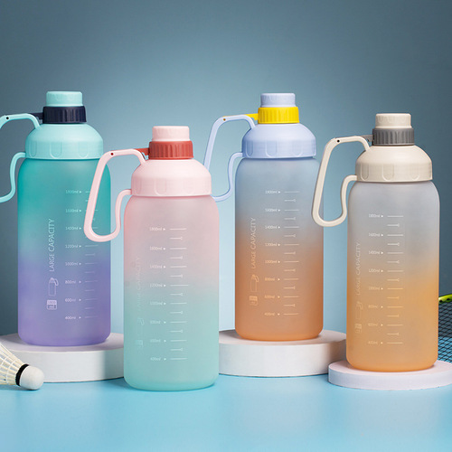 GC 2L motivational water bottle botella de agua motivacional colour changing cups termos de agua gym water bottles