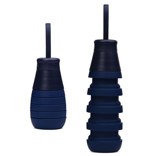 Foldable Silicone Sports Drink Water Bottle   Designed Grm Botella De Agua Collapsible Water Bottle