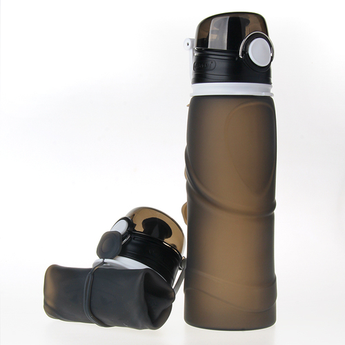 Foldable Silicone Sports Drink Water Bottle   Designed Grm Botella De Agua Collapsible Water Bottle