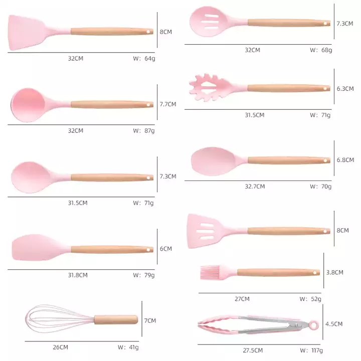 17 Pieces Utensils Kitchenware And Utensils Tool Gadgets Sets Accessories With Kitchen Knife