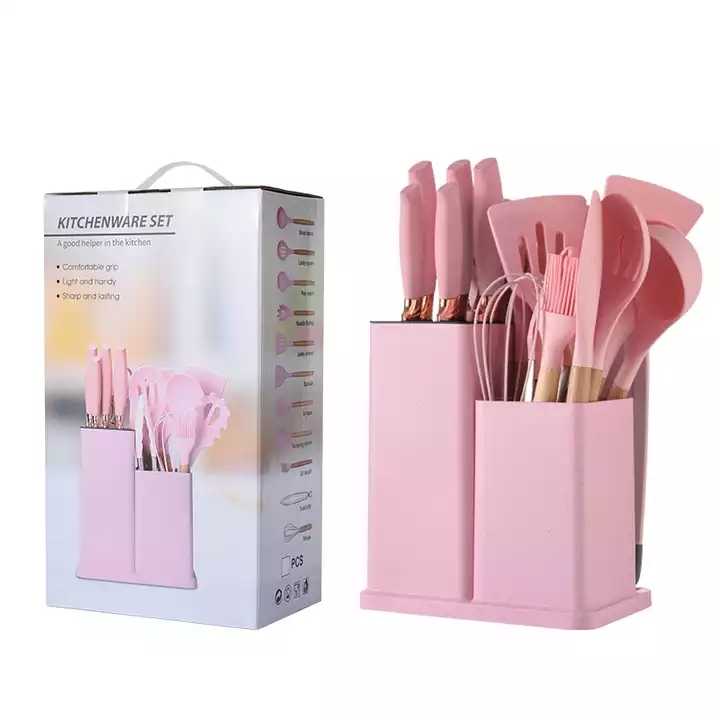17 Pieces Utensils Kitchenware And Utensils Tool Gadgets Sets Accessories With Kitchen Knife