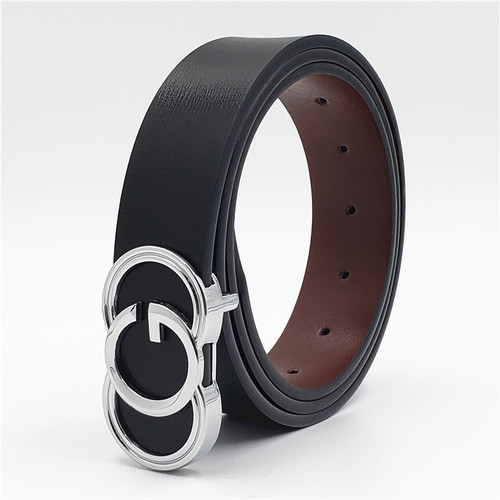 Luxury Designer Belts for Women Men High Quality Genuine Leather Waist Strap Gold G Buckle Fashion Cowskin Belt For Jean