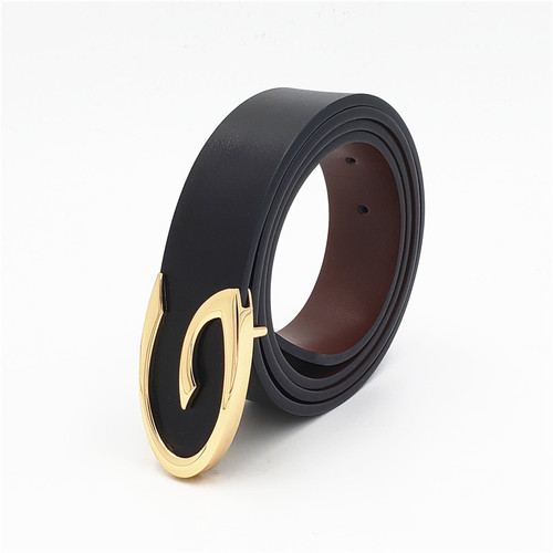 Luxury Designer Belts for Women Men High Quality Genuine Leather Waist Strap Gold G Buckle Fashion Cowskin Belt For Jean