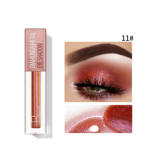 Pudaier Glitter Liquid Eyeshadow Diamond Single Eye Shadow Shimmer Lip Eyes Makeup Cream Waterproof Pigments