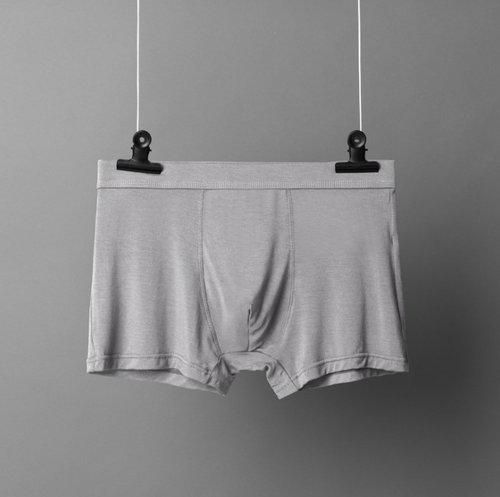  Solid Bamboo Fiber Breathable Comfortable Underwear Super-elastic Shorts Black Underpants men's briefs & boxers