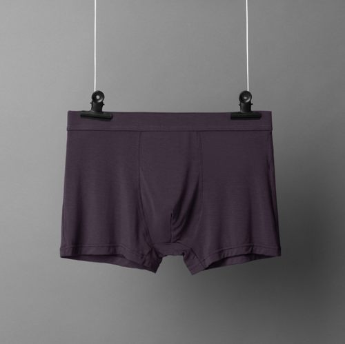  Solid Bamboo Fiber Breathable Comfortable Underwear Super-elastic Shorts Black Underpants men's briefs & boxers