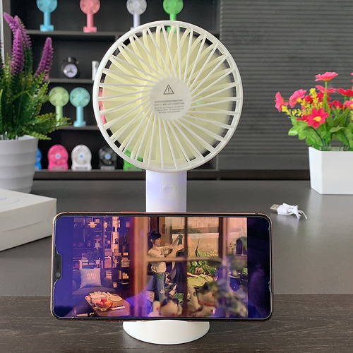 2023 Hot sale Portable Usb Handheld Ceiling Fan Lash Table Fan Rechargeable Mini Fan